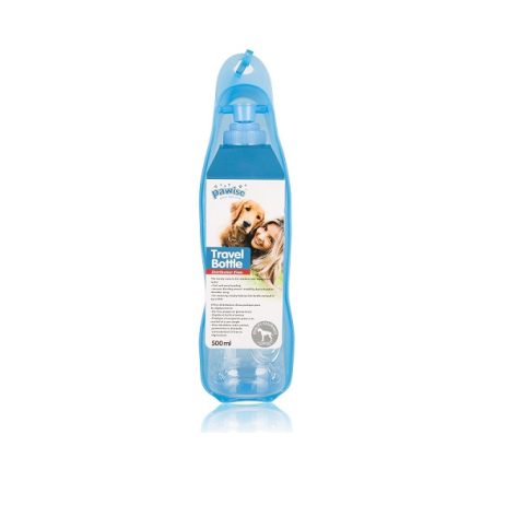 Pawise Μπουκάλι Νερού Ταξιδιού για Σκύλους με Μπολ 750ml