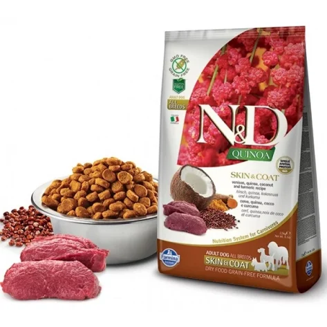 N & D QUINOA SKIN & COAT VENISON 2,5Kg