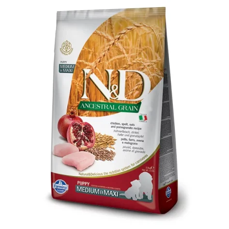 N&D  CHICKEN & POMEGRANATE PUPPY MEDIUM & MAXI 12Kg