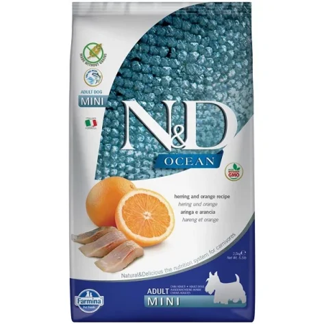 N&D Fish & Orange Adult Mini 2,5Kg