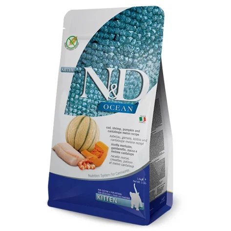 N&D COD, SHRIMP, PUMPKIN AND CANTALOUPE MELON KITTEN 1,5Kg