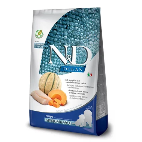 N&D COD, PUMPKIN AND CANTALOUPE MELON PUPPY MEDIUM & MAXI 12 Kg