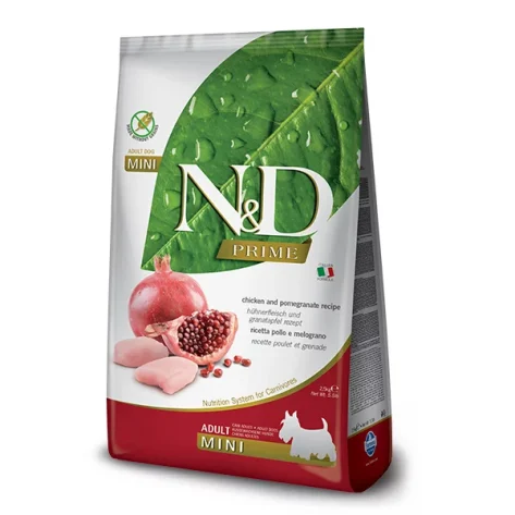 N&D CHICKEN & POMEGRANATE ADULT MINI 2,5 kg