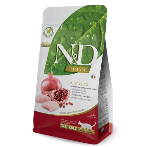 N&D CHICKEN & POMEGRANATE NEUTERED 1,5Kg