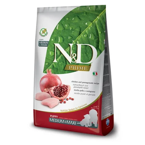 N&D CHICKEN &POMEGRANATE PUPPY MEDIUM & MAXI 12kg