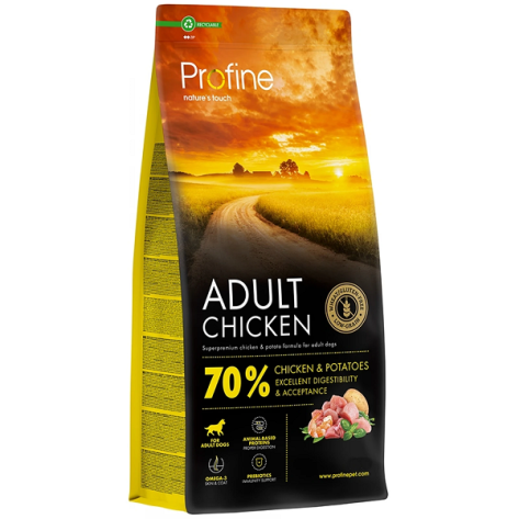 Profine Dog Adult Κοτόπουλο & Πατάτα 12KG