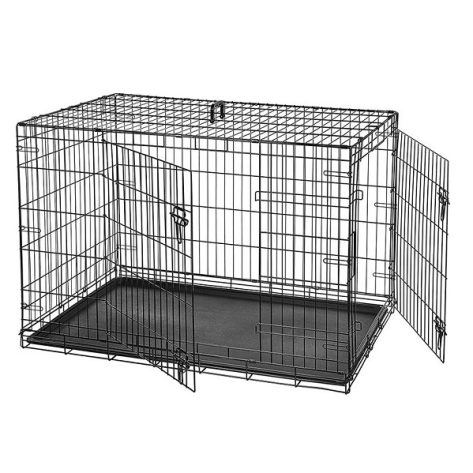 ΣΥΡΜΑΤΙΝΟ ΚΛΟΥΒΙ (CRATE) ΜΕ 2 ΠΟΡΤΕΣ 107x69x75.5 cm
