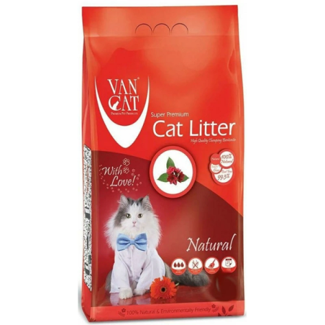 VAN CAT SUPER WHITE CLASSIC 15KG (ΨΙΛΗ)