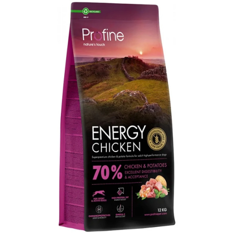 Profine Energy Chicken & Potatoes 12kg (10 + 2kg Δώρο)