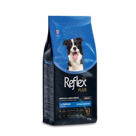 Reflex PLus Ξηρά Τροφή Σκύλου Medium/Large Adult Salmon 12kg