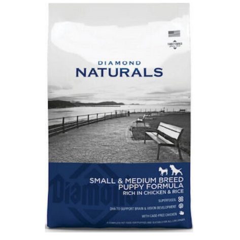 DIAMOND NATURALS PUPPY CHICKEN AND RICE 15KG ΓΙΑ ΚΟΥΤΑΒΙΑ ΜΙΚΡΩΝ & ΜΕΣΑΙΩΝ ΦΥΛΩΝ