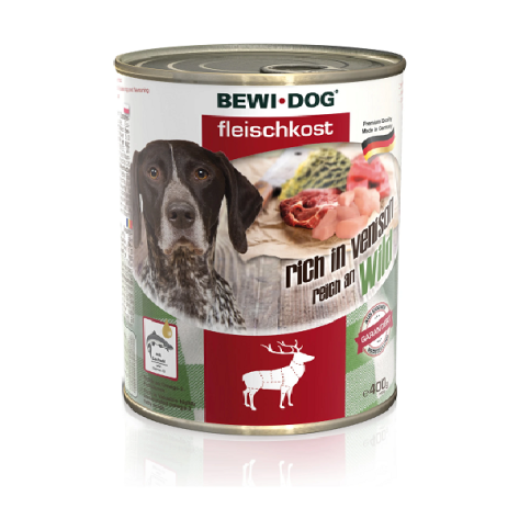 Κονσέρβα σκύλου Bewi-Dog Meat Selection Ελάφι 800gr
