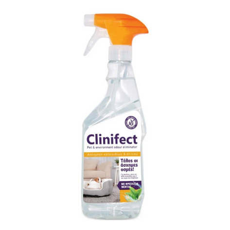 Clinifect Σπρέι Καταπολέμησης των Οσμών με φρεσκάδα Μέντας 500ml