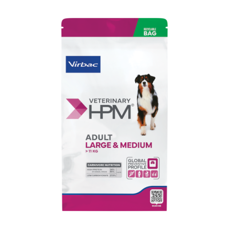 Ξηρά τροφή Σκύλου Virbac Adult Large & Medium Dog 12kg