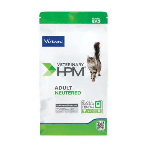 Ξηρά Τροφή Γάτας Virbac Adult Neutered Cat 1,5kg
