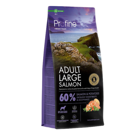 Profine Dog Adult Large Breed Σολομός & Πατάτα 12KG