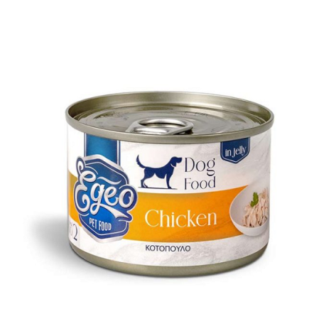 Egeo Dog Adult Στήθος Κοτόπουλο σε Ζελέ 160gr
