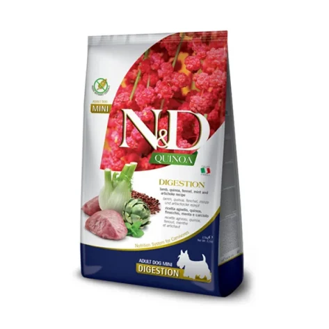 N&D Quinoa Digestion Lamb Adult Mini 7kg