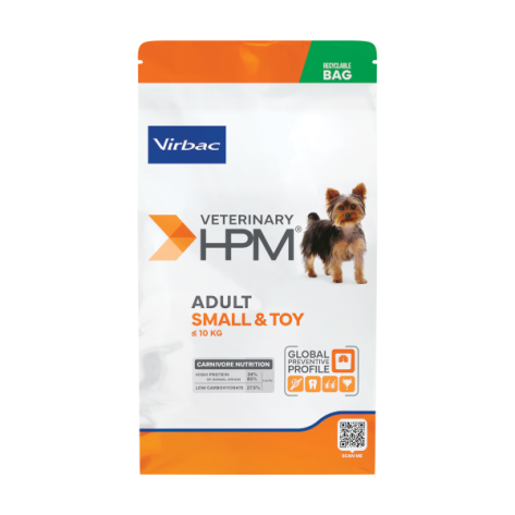 Ξηρά τροφή Σκύλου Virbac Adult Small and Toy Dog 7kg