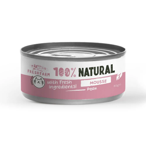 Fresh Farm 100% Natural μους με χοιρινό Can 85gr