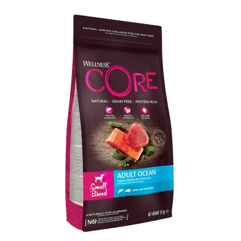 Wellness Adult Small Breed Ocean 1,5KG+ Bowl