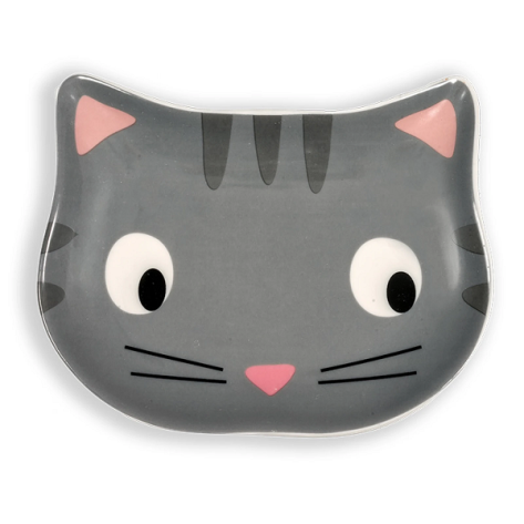 Glee Κεραμικό Μπολ Γάτας Kitty Γκρι One Size