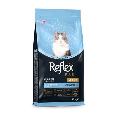 Reflex Plus Ξηρά Τροφή Γάτας Adult Cat Urinary Salmon 1,5kg