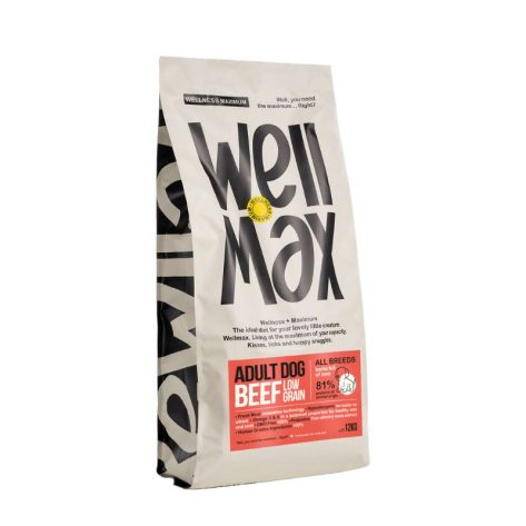 Wellmax Ξηρά Τροφή Σκύλου Adult Low Grain Beef 12kg