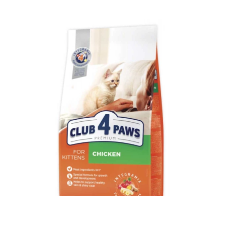 Club 4 Paws Premium Kitten Cat με Κοτόπουλο 14kg