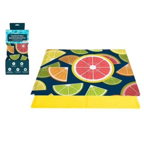 PVC cooling pad 40×30 cm Fresh Citrus – 700gr/600gr gel