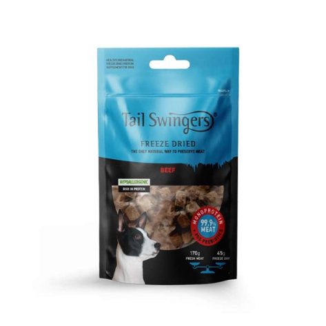 Tail Swingers Λιχουδιά Σκύλου Freeze Dried Beef 45gr