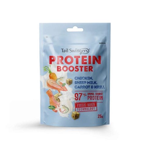 Tail Swingers Λιχουδιά Σκύλου Freeze Dried Protein Booster Chicken & Sheep Milk 25gr
