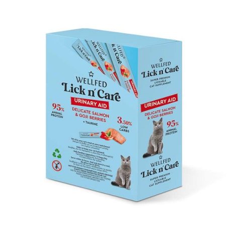 Wellfed Κρεμώδης Λιχουδιά Γάτας Lick N’ Care Urinary Aid 360gr