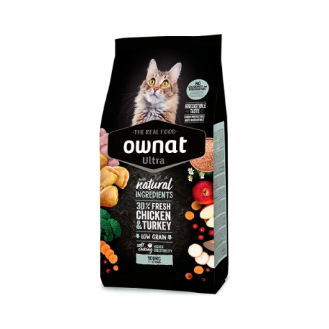 Ownat Ultra Young με Κοτόπουλο & Γαλοπούλα 1,5kg