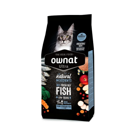 Ownat Ultra Young Sterilized με Ψάρι 1,5kg