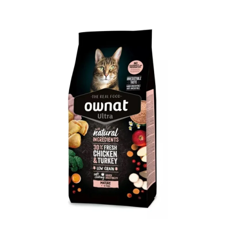 Ownat Ultra Mature με Κοτόπουλο & Γαλοπούλα 1,5kg
