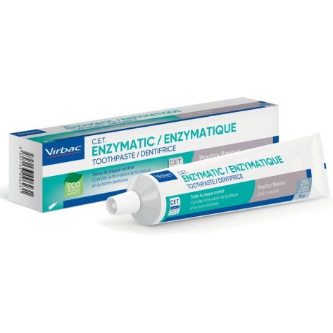 Vet Virbac Enzymatic Toothpaste 70gr Poultry Κατά Της Οδοντικής Πλάκας