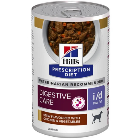 Hill's PD Canine i/d Low Fat Stew Κοτόπουλο και Λαχανικά 354gr για Σκύλους
