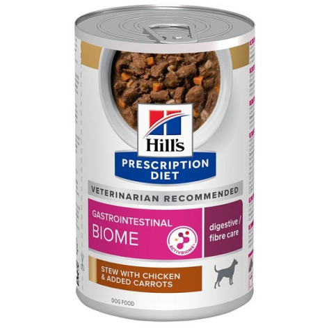 Hill's Prescription Diet Canine Gastrointestinal Biome Stew Chicken & Vegetables 354gr