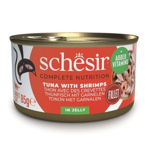 Schesir Cat C&B Jelly Τόνος & Γαρίδες 85gr