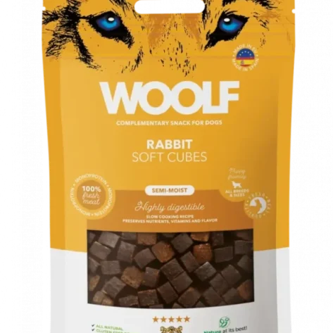 WOOLF Soft Cubes - Rabbit (monoprotein)