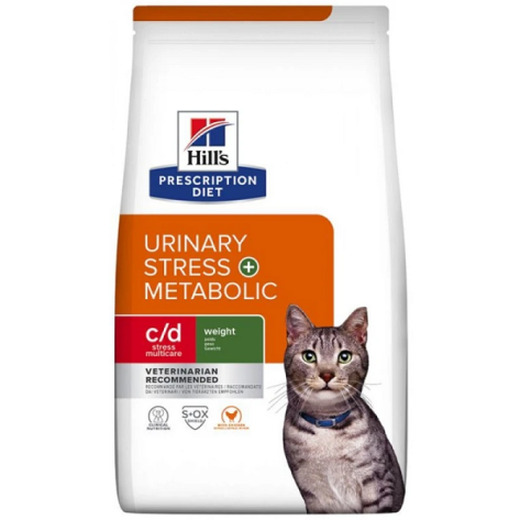 Hill's Prescription Diet c/d Metabolic Urinary Stress για Γάτες Με Κοτόπουλο 1,5kg