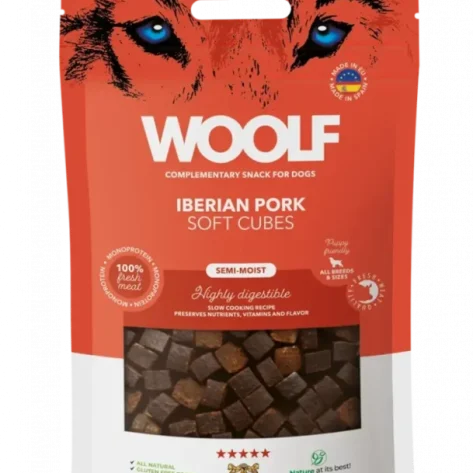 WOOLF Soft Cubes - Iberian Pork (monoprotein)