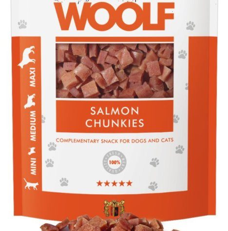Woolf Snacks Salmon Chunkies