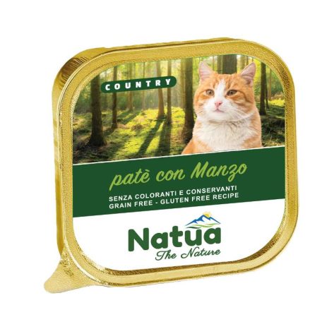 Natua Πατέ Γάτας Country Beef 100gr
