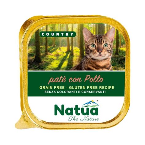Natua Πατέ Γάτας Country Chicken 100gr