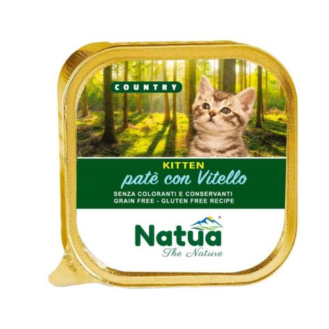 Natua Πατέ Γάτας Country Kitt Veal 100gr