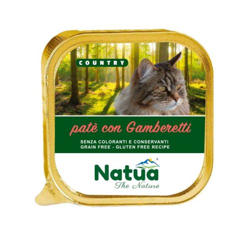 Natua Πατέ Γάτας Country Shrimp 100gr