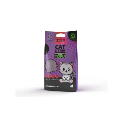 Άμμος Γάτας Bubu Tofu Cat Litter Λεβάντα 6L
