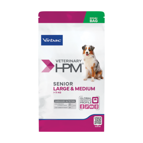 Ξηρά τροφή Σκύλου Virbac Senior Dog Food - Large & Medium 3kg